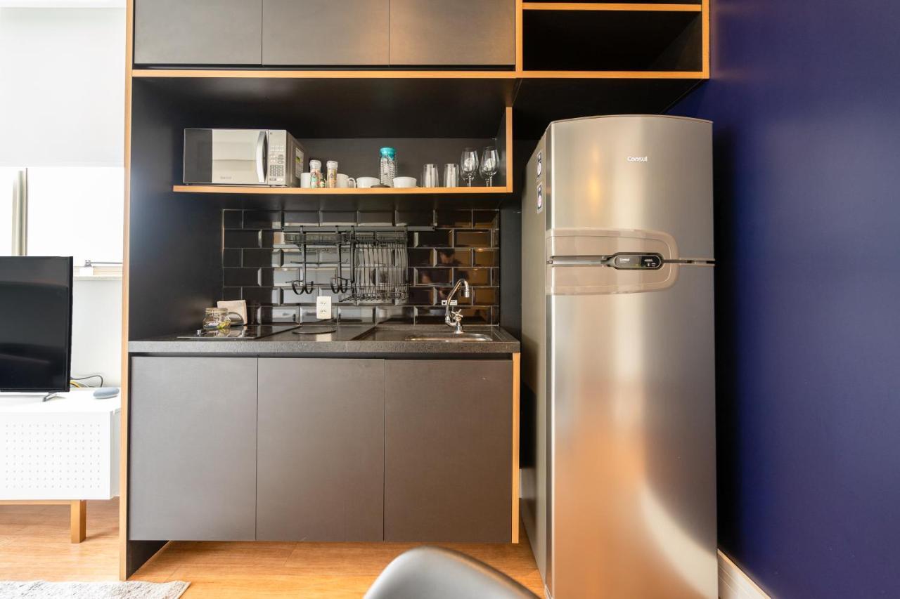 Ap Com Academia, Piscina E Sauna No Predio, Proximo A Faria Lima - Vila Olimpia Apartment São Paulo Luaran gambar