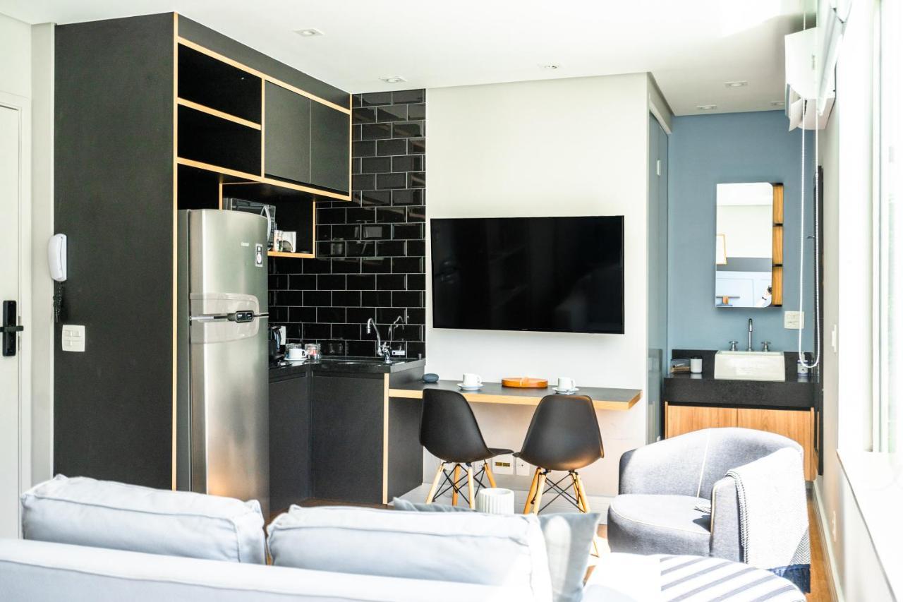 Ap Com Academia, Piscina E Sauna No Predio, Proximo A Faria Lima - Vila Olimpia Apartment São Paulo Luaran gambar