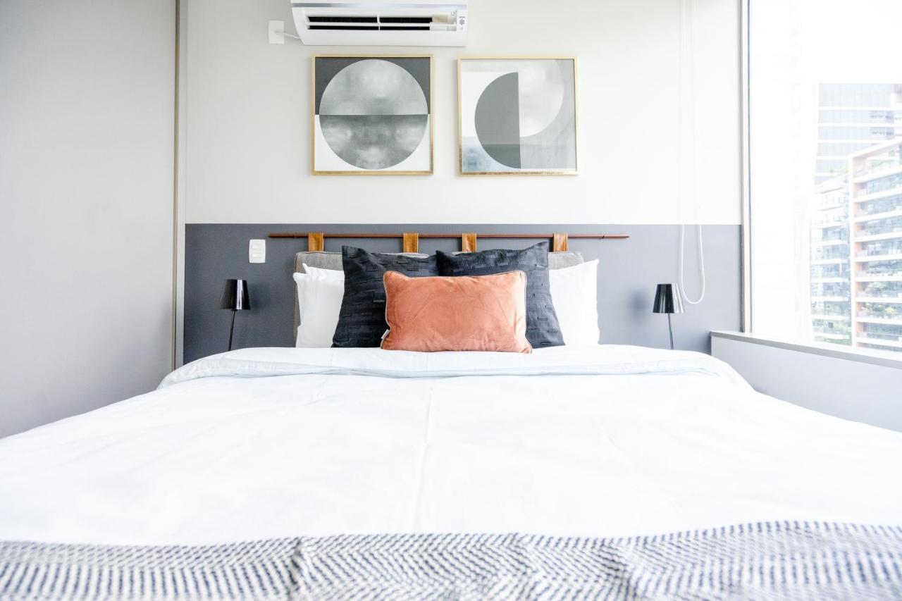 Ap Com Academia, Piscina E Sauna No Predio, Proximo A Faria Lima - Vila Olimpia Apartment São Paulo Luaran gambar