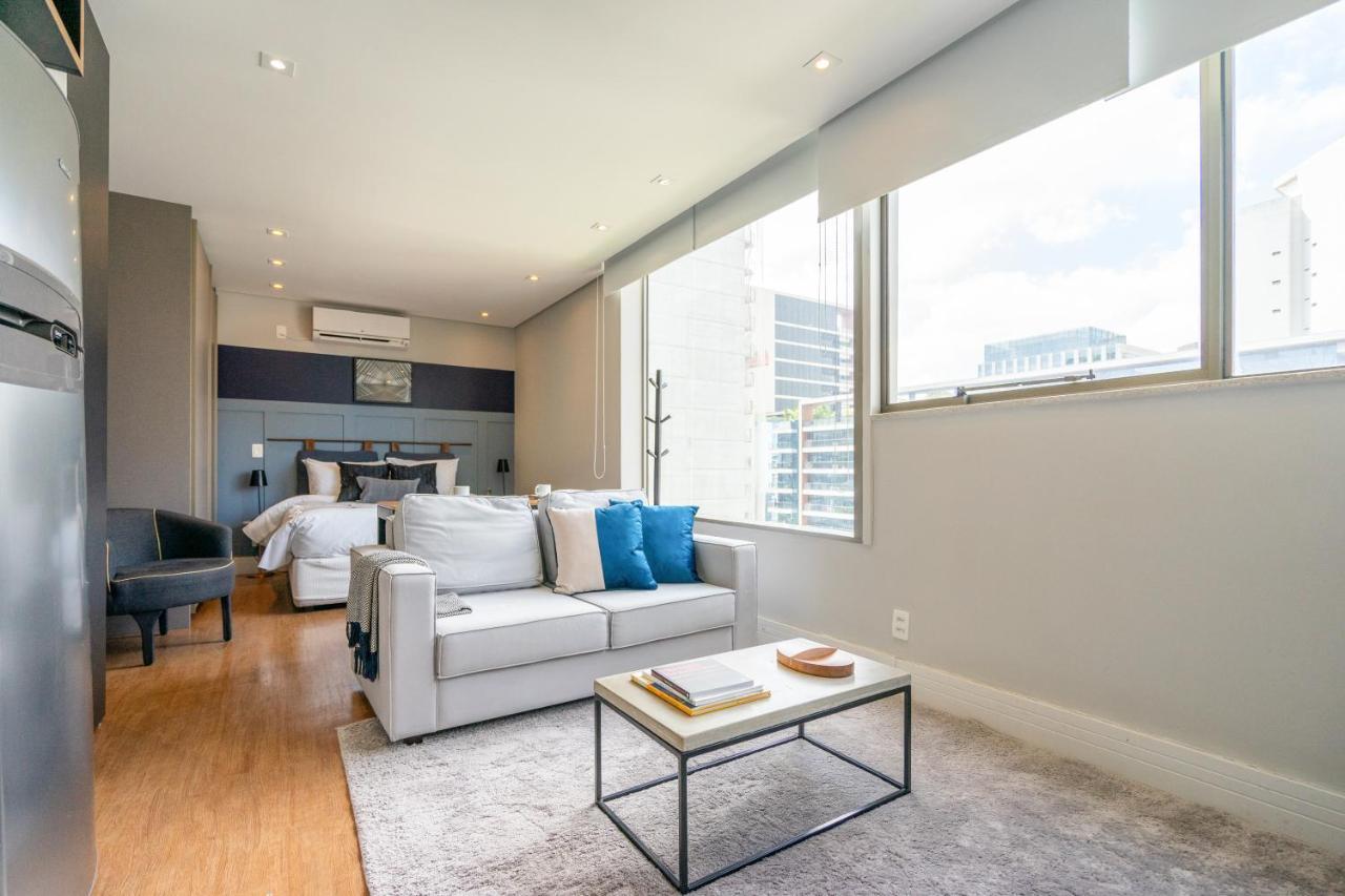 Ap Com Academia, Piscina E Sauna No Predio, Proximo A Faria Lima - Vila Olimpia Apartment São Paulo Luaran gambar