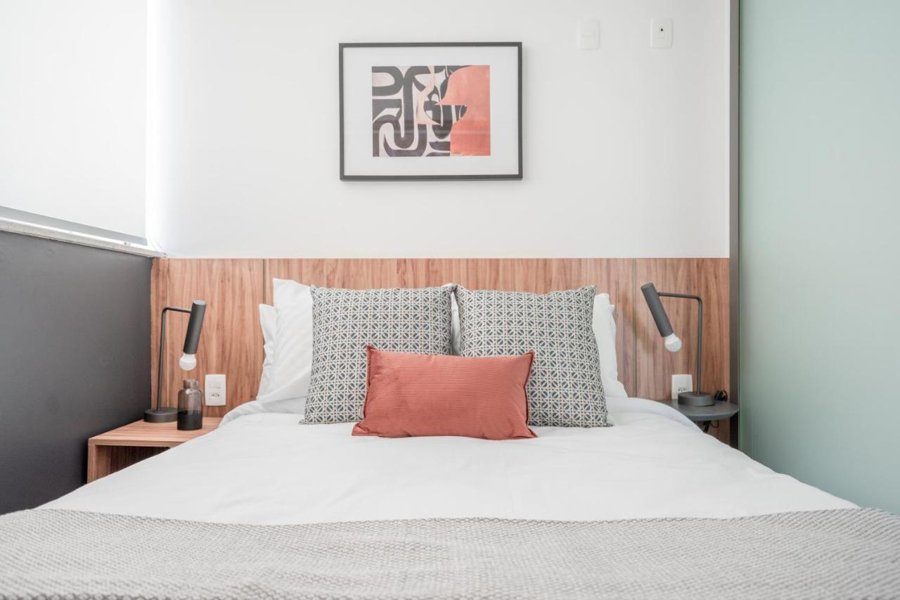 Ap Com Academia, Piscina E Sauna No Predio, Proximo A Faria Lima - Vila Olimpia Apartment São Paulo Luaran gambar