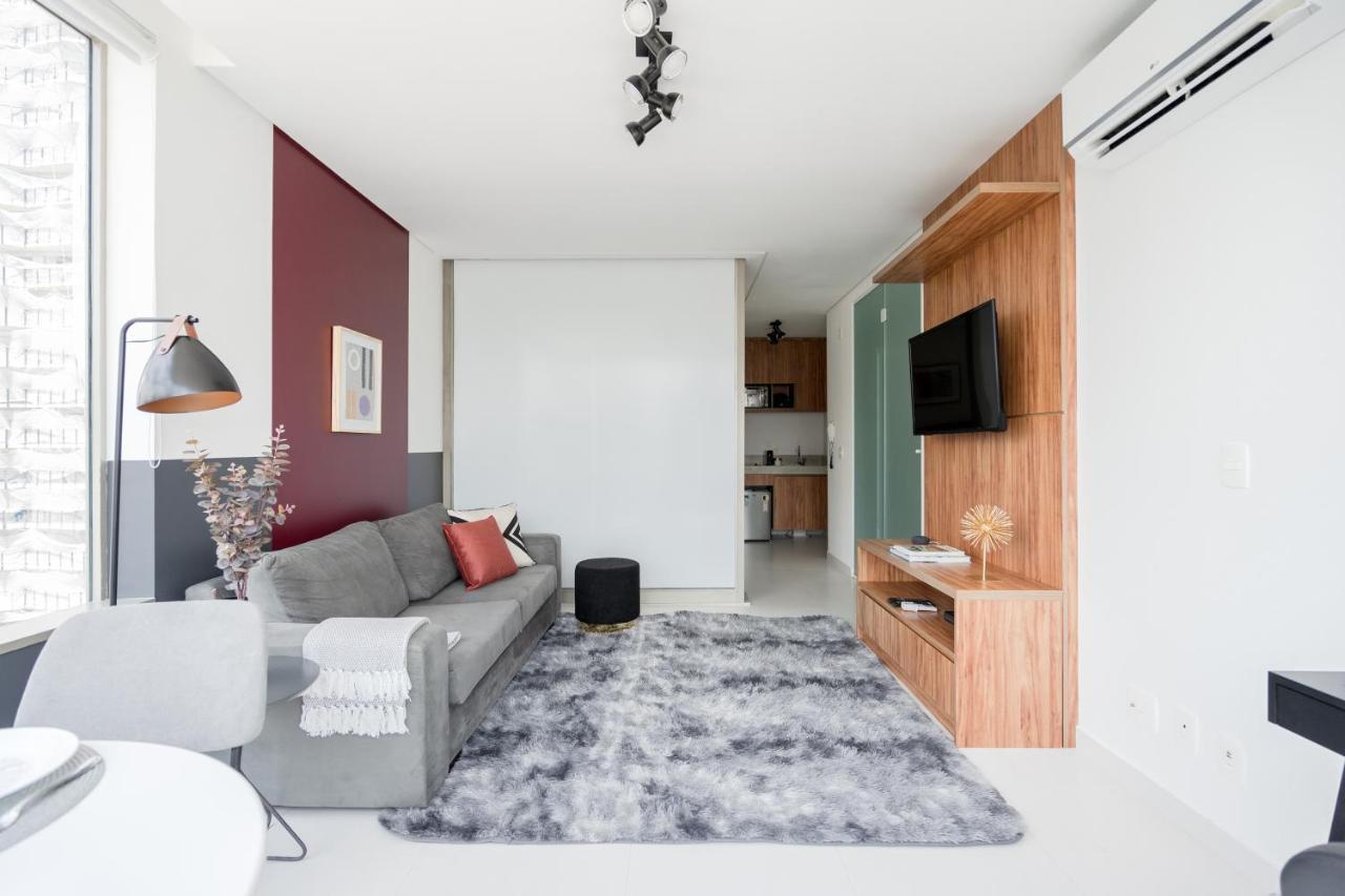 Ap Com Academia, Piscina E Sauna No Predio, Proximo A Faria Lima - Vila Olimpia Apartment São Paulo Luaran gambar