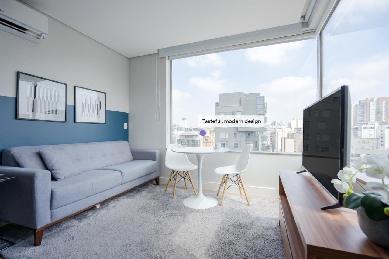 Ap Com Academia, Piscina E Sauna No Predio, Proximo A Faria Lima - Vila Olimpia Apartment São Paulo Luaran gambar
