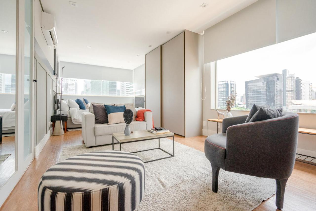 Ap Com Academia, Piscina E Sauna No Predio, Proximo A Faria Lima - Vila Olimpia Apartment São Paulo Luaran gambar