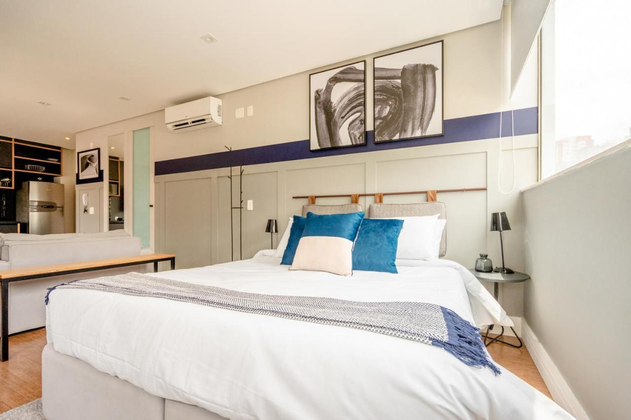 Ap Com Academia, Piscina E Sauna No Predio, Proximo A Faria Lima - Vila Olimpia Apartment São Paulo Luaran gambar